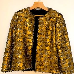 Vintage Gold sequin jacket